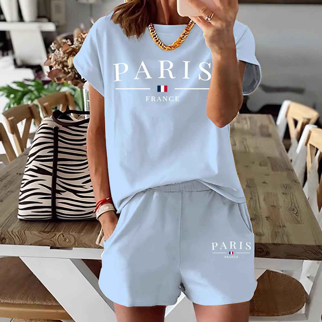 Fashion Comfort Printing Slimming Shorts Summer Casual Women's Clothing