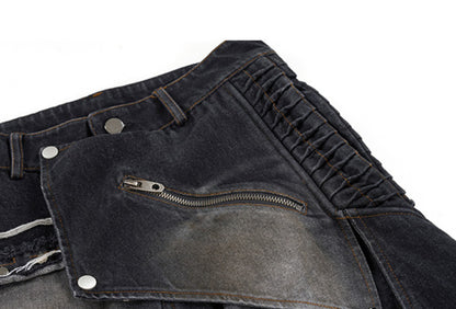Original Niche Deconstruction Worn Jeans GlamzKart