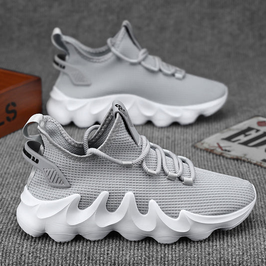 Men's Casual All-matching And Lightweight Breathable Sock-like Shoes GlamzKart