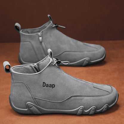 Octopus Labor Protection Outdoor Non-slip Leather Shoes Gray MS73 GlamzKart