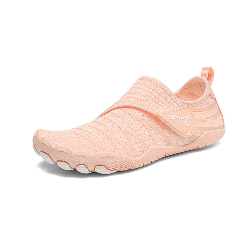 Outdoor Swimming Beach Surfing Leisure Hiking Men And Women Fitness Running Shoes Apricot GlamzKart