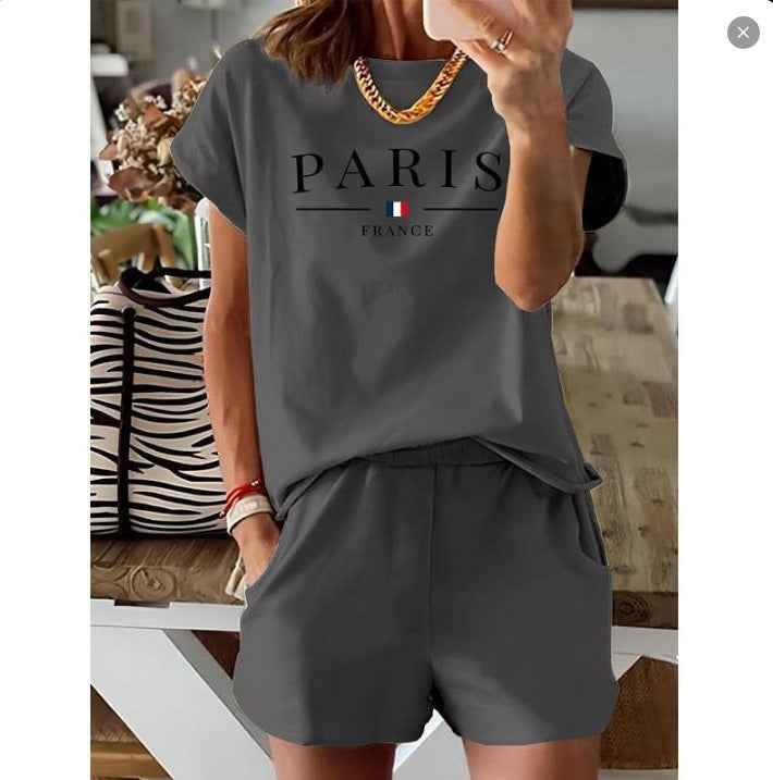 Fashion Comfort Printing Slimming Shorts Summer Casual Women's Clothing