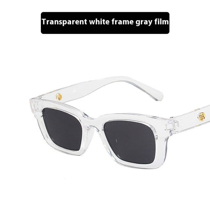 Advanced Ins UV Protection Sun-proof Sun Glasses Picture Clear Frame Gray Sheet GlamzKart