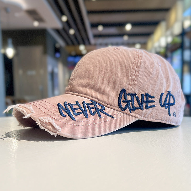 Fashionable All-match Special Sun Protection Peaked Cap Pink Free Size GlamzKart