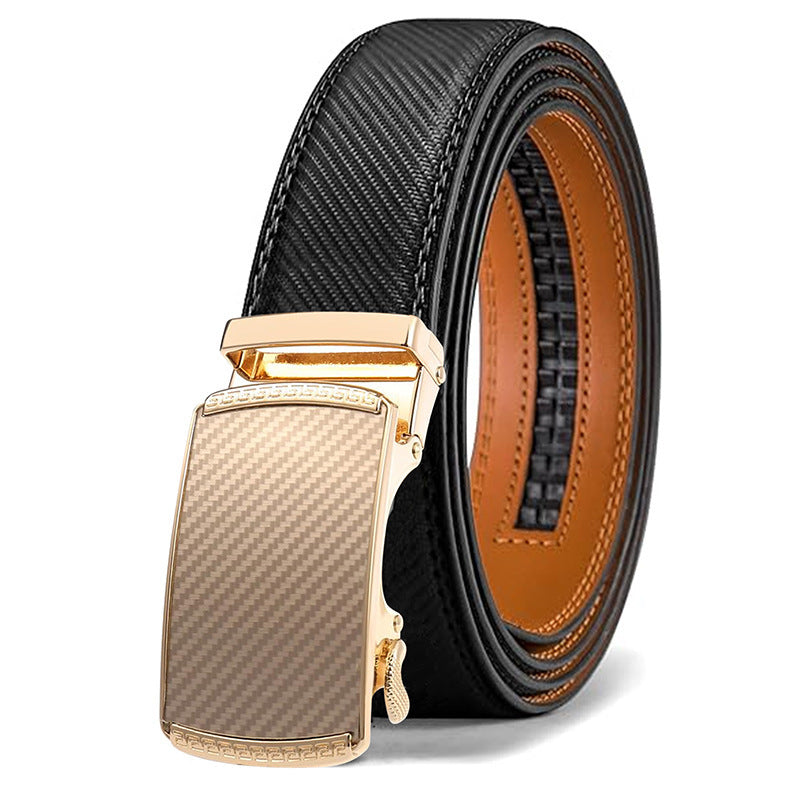 Versatile Simple Men's Young And Middle-aged Pant Belt 05 Style GlamzKart