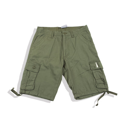 Retro Japanese Trendy Casual Pants Dark Army Green GlamzKart