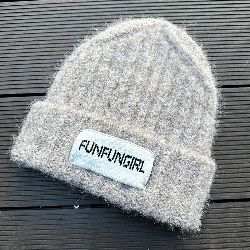 Simple All-matching Warm Sleeve Cap Windproof And Cold-resistant Ear Protection Oats Free Size GlamzKart
