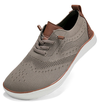 Widened And Fattened Big Wide Last Big Foot Shoes Mesh Walking Shoes GlamzKart