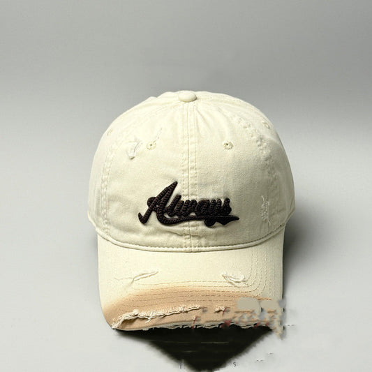 Retro Worn Looking Washed-out Sun Hat GlamzKart