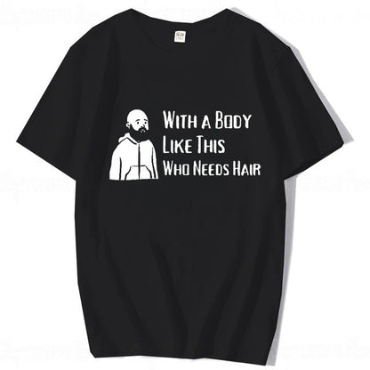 Plus Size Men's Cotton Short-sleeved Summer English Letter Printed T-shirt Top Men Style12 GlamzKart