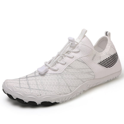 Outdoor Beach Shoes Non-slip Indoor Fitness A31 White GlamzKart