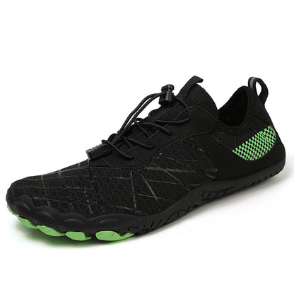 Outdoor Beach Shoes Non-slip Indoor Fitness A31 Black GlamzKart