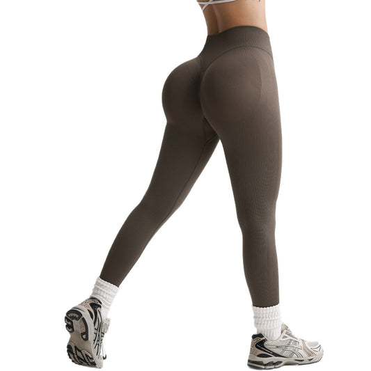 High Elastic Breathability Yoga Pants Women's Sports Tight High Waist Trousers GlamzKart