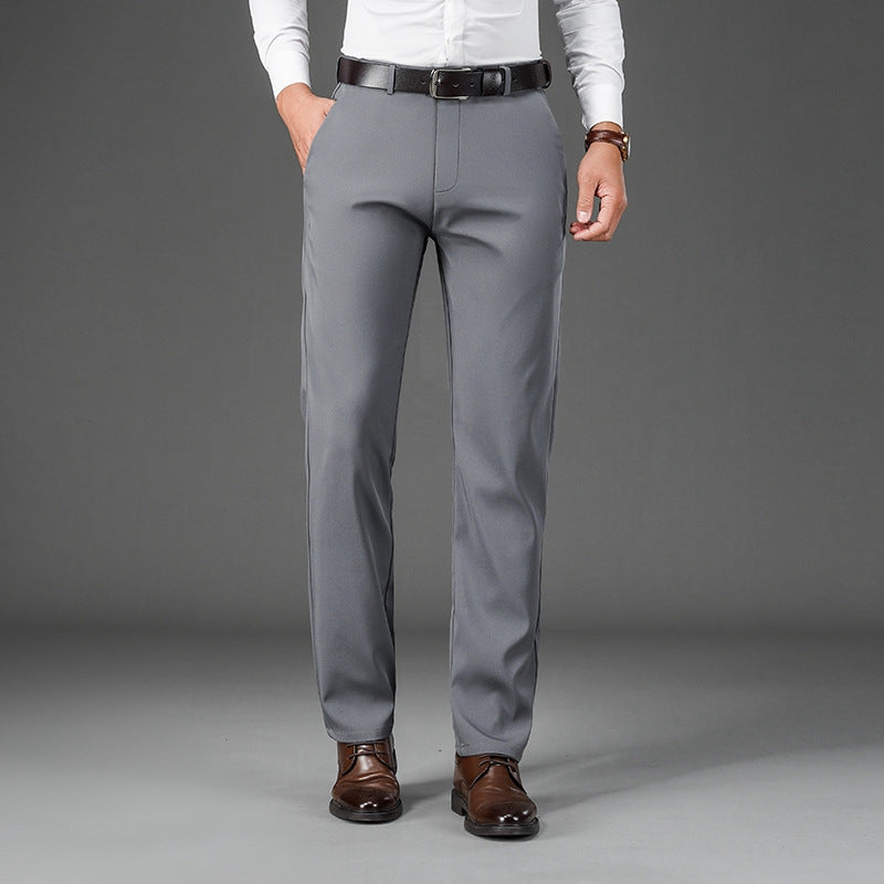 Casual Loose Spring And Autumn Straight Suit Pants GlamzKart