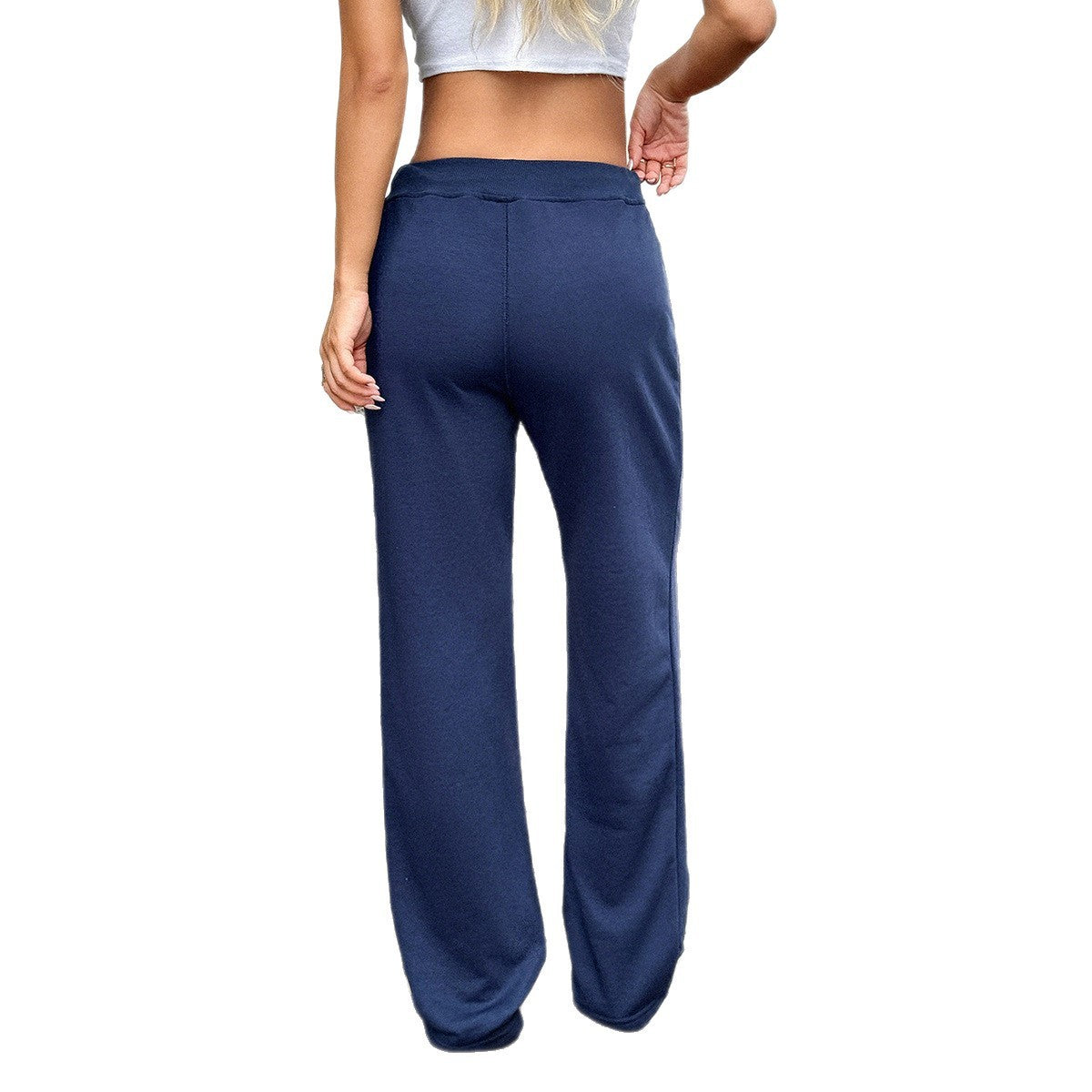 Sports Hot Girl Style Drawstring Trousers For Women GlamzKart