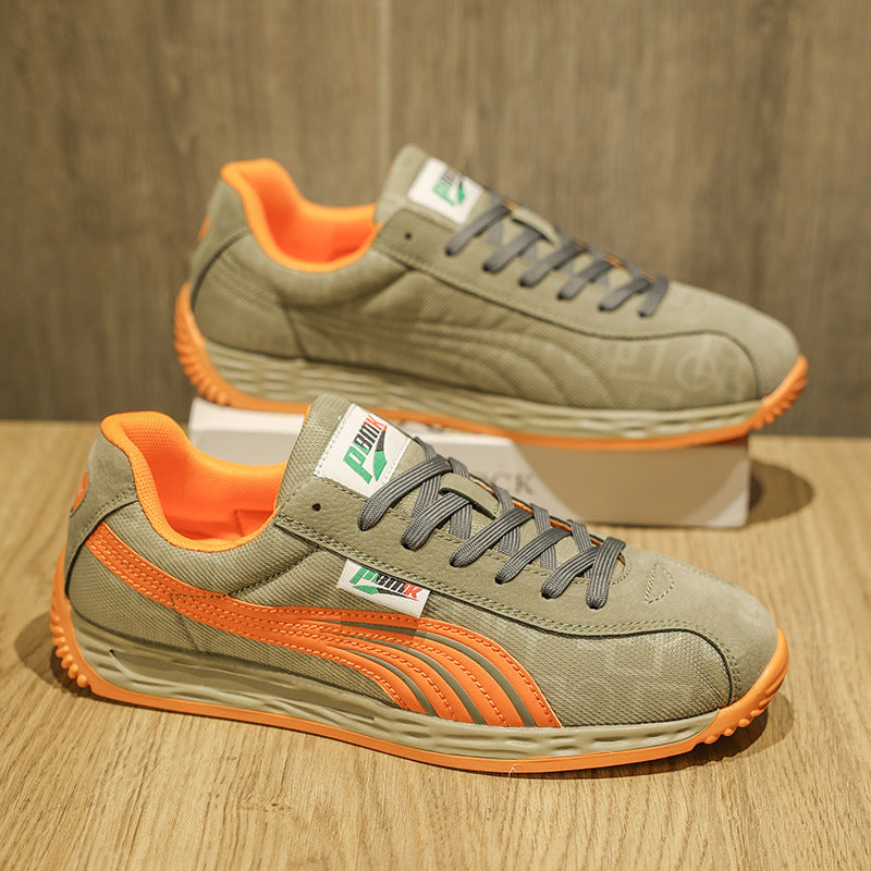 New Lovers Shoes All-match Fashion Sloth Sneakers Green GlamzKart