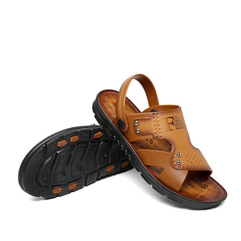 Sandals Summer Open Toed Non-slip Men GlamzKart