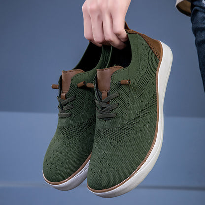 Widened And Fattened Big Wide Last Big Foot Shoes Mesh Walking Shoes GlamzKart