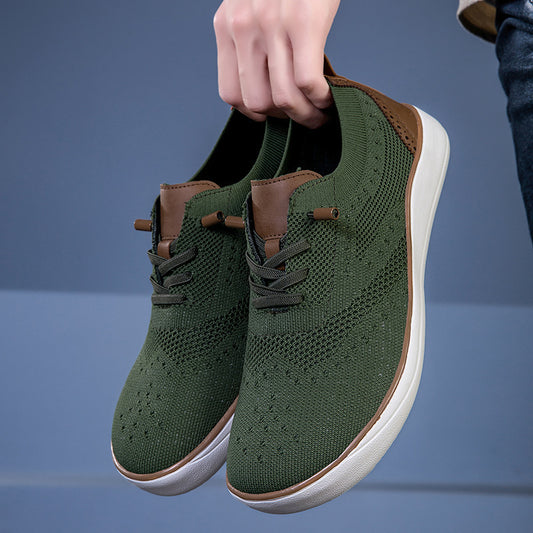 Widened And Fattened Big Wide Last Big Foot Shoes Mesh Walking Shoes GlamzKart