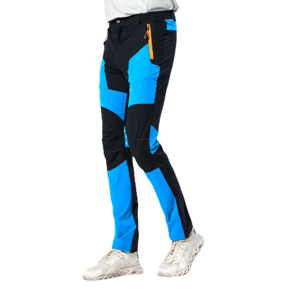 Outdoor Quick-dry Pants Elastic Cycling Pants Waterproof Charge GlamzKart