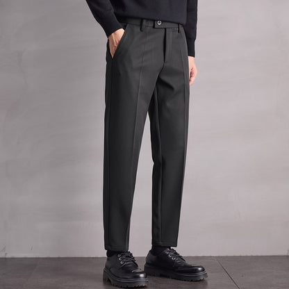Fall Winter Men Straight Casual Pants GlamzKart