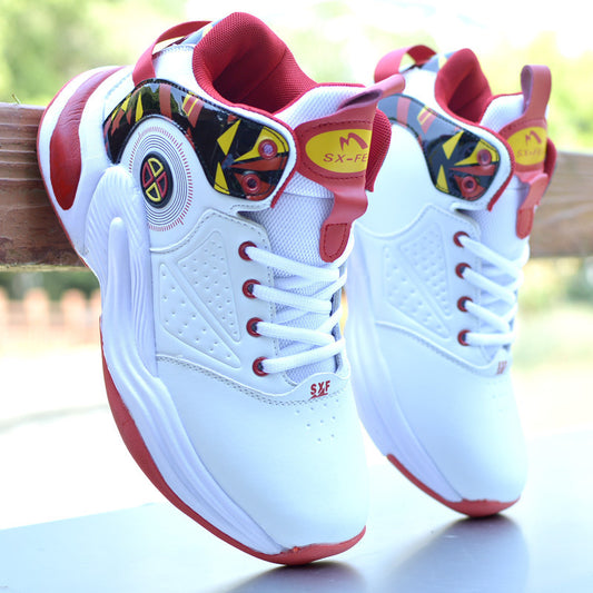 Men's Shoes Autumn And Winter Basketball Shoes Sports Running Shoes Students' Sneakers GlamzKart