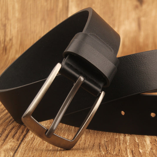Men's waist belt imitation leather needle buckle GlamzKart