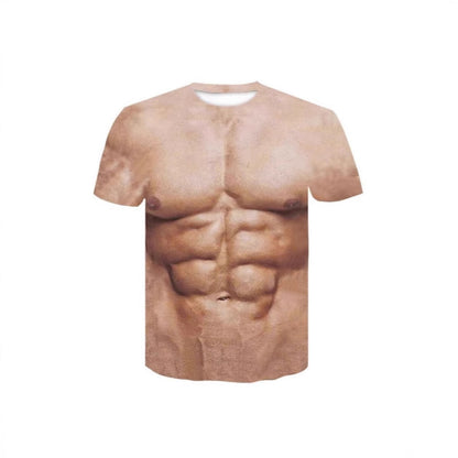 3d Digital Printing Short Sleeve Comfortable T-shirt For Men GlamzKart
