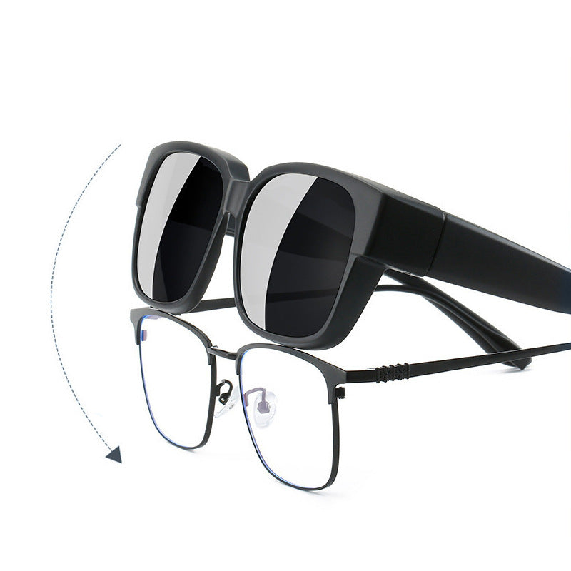 Reflective Lenses Myopia Special Sun Glasses Men GlamzKart