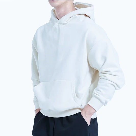 Men's Sweatshirt Loose Sweatshirt Drop-shoulder Sleeve Hoodie GlamzKart