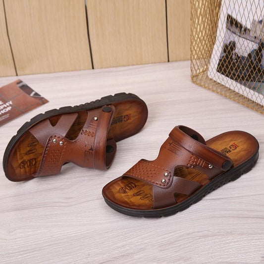 Sandals Summer Open Toed Non-slip Men GlamzKart