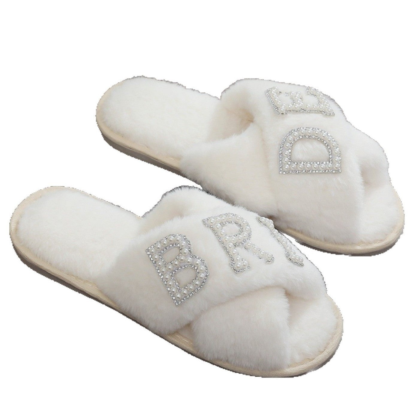 Cross Belt Woolen Slipper Winter Indoor Warm GlamzKart