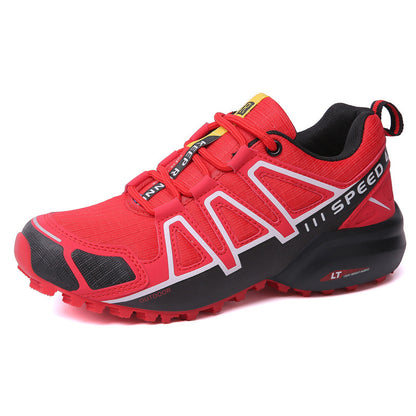 New Trendy Unique Casual Sports Shoes Off-road Outdoor Climbing Boots Red GlamzKart