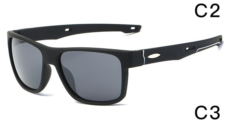 Fashion Large Rim One-piece Sports Sunglasses As Shown In The Figure C2 GlamzKart