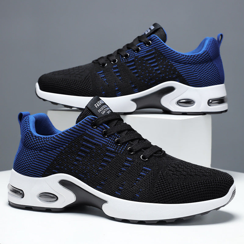 Men's Flyknit Mesh Breathable Casual Soft Sole Sneakers GlamzKart