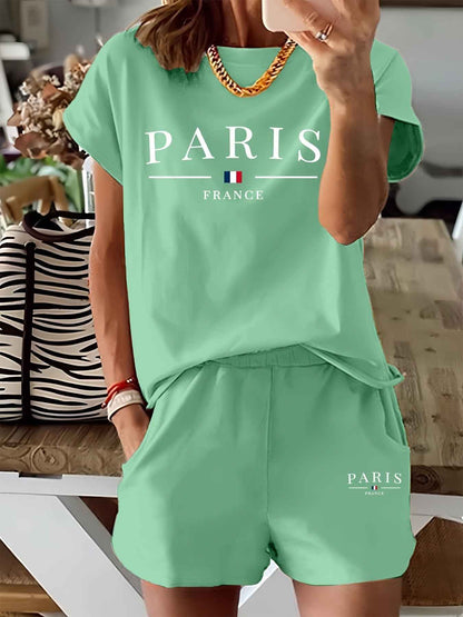 Fashion Comfort Printing Slimming Shorts Summer Casual Women's Clothing